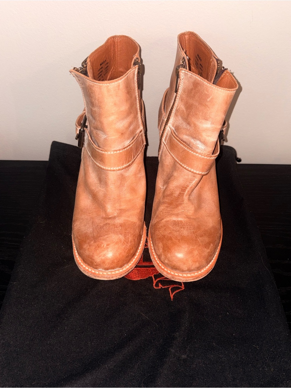 🦅FREEBIRD BOLO🦅 Women’s Leather Ankle Boots in Tan